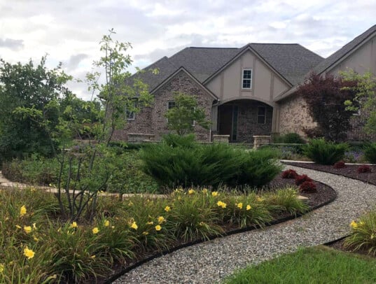 michigan property with drainage and landscaping services